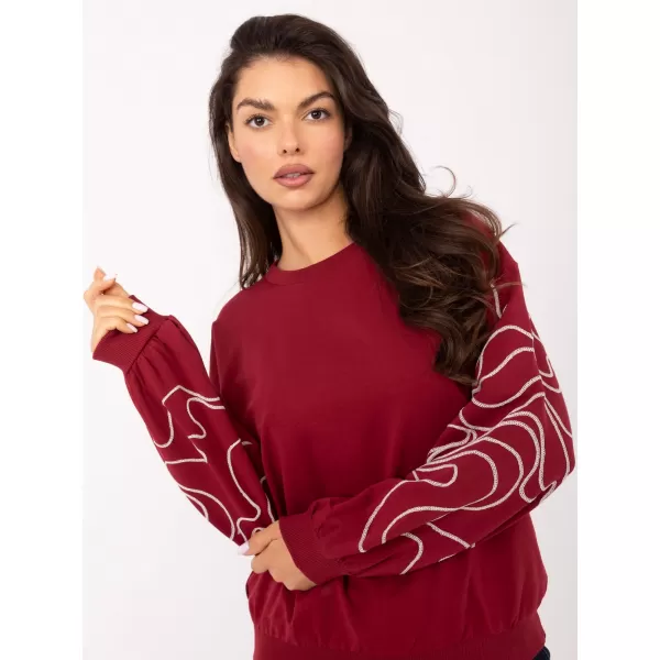 Dámská halenka RELEVANCE RV-BZ-A176.56 BURGUNDY 