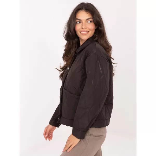  Dámská bunda RUE PARIS IT-KR-FL9626.77 DARK BROWN 