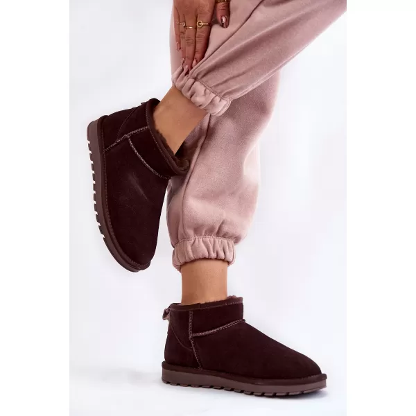  Dámské boty BOTO W5821 BROWN/COFFEE 