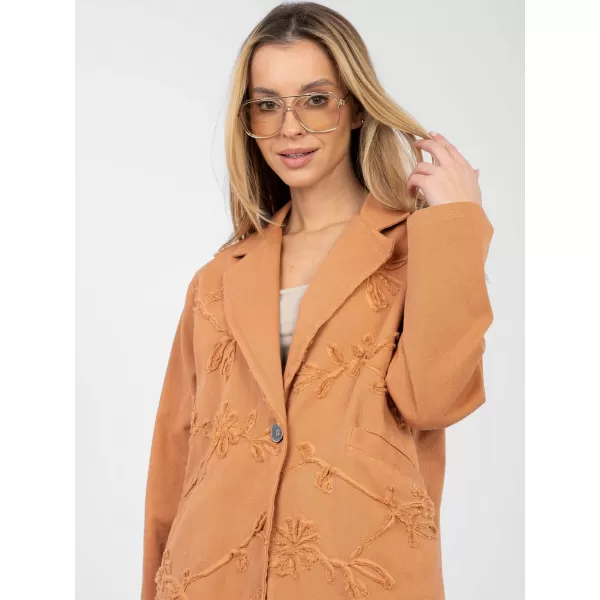  Dámská bunda RUE PARIS IT-MA-FL9992.97 DARK ORANGE 