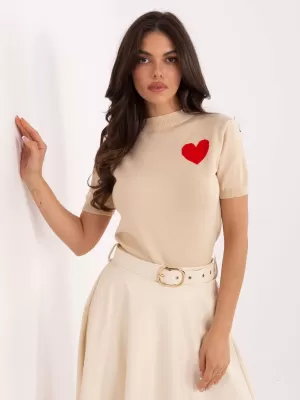 Dámský svetr FACTORY PRICE IT-SW-93007.26 BEIGE