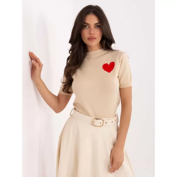  Dámský svetr FACTORY PRICE IT-SW-93007.26 BEIGE 