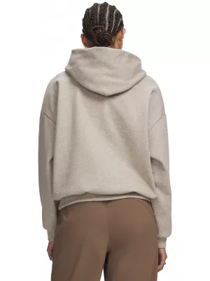 Dámská mikina UNDER ARMOUR ICON FLEECE HOODIE 6013544-204 HNĚDÁ
