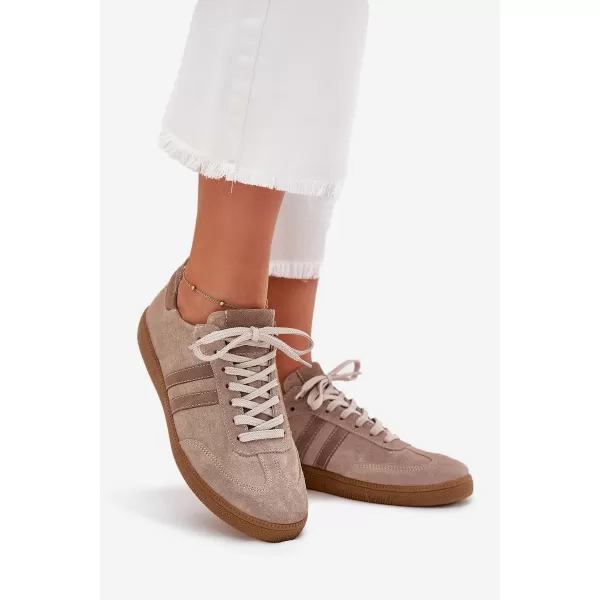  Dámské tenisky ZAZOO N1068/528/1065 BEIGE 
