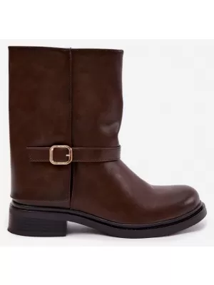 Dámské kotníkové boty BOTO 5859 BROWN