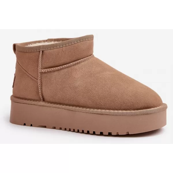  Dámské sněhule BOTO NN604 KHAKI 