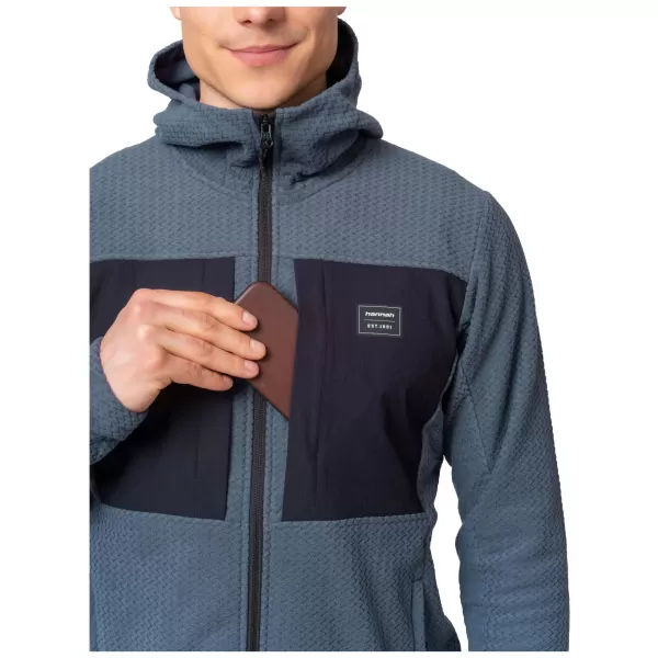  Pánská mikina HANNAH RIVER HOODY OMBRE BLUE 