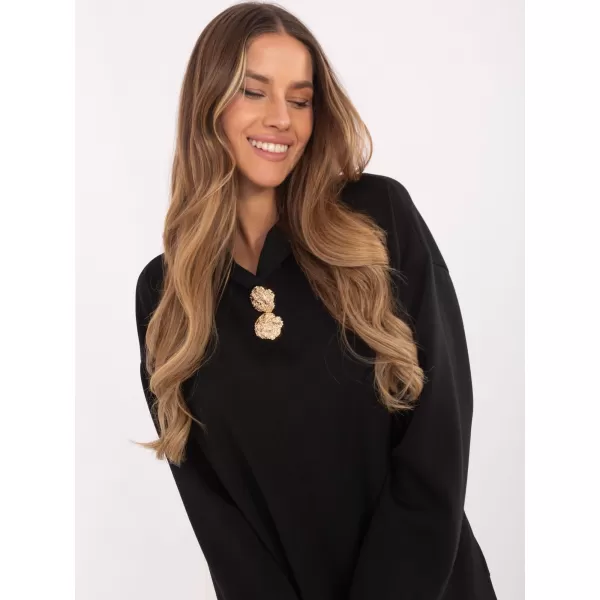  Dámská mikina ITALY MODA DHJ-BL-20510.68 NOIRE 