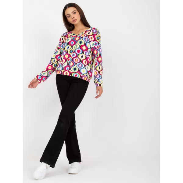  Dámská mikina RUE PARIS RV-BL-8186.14X PINK 