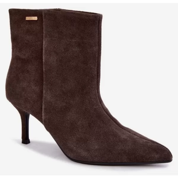  Dámské boty BIG STAR SHOES UU274492 BROWN/BEIGE SHADOWS 
