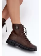 Dámské boty BOTO 26BT17-609 COFFEE