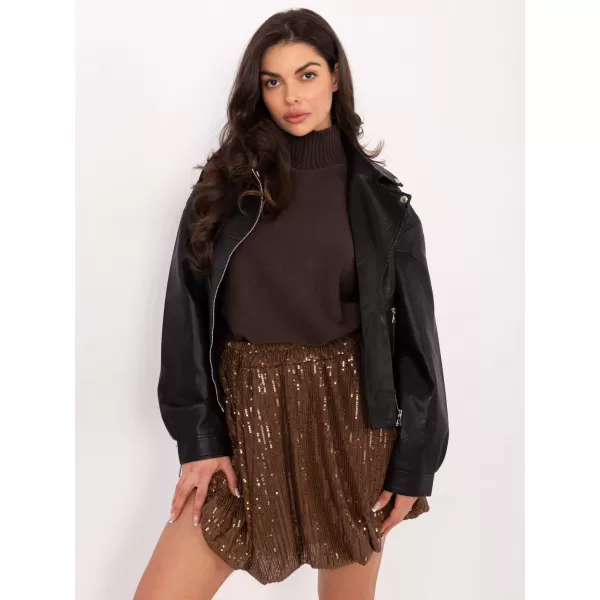  Dámská sukně ITALY MODA MI-SD-271360.74 BROWN 