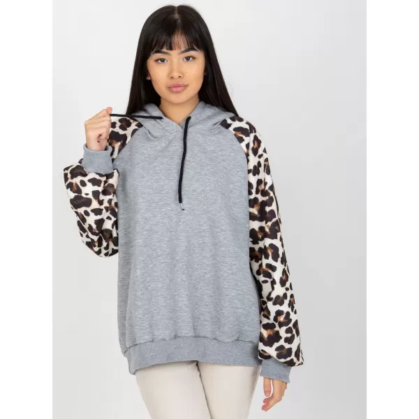  Dámská mikina EX MODA EM-BL-663.94 GRAY 