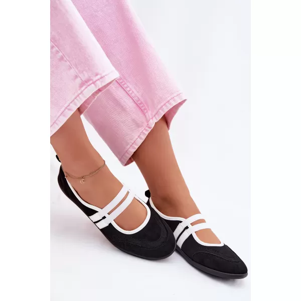 Dámské baleríny BOTO 22-383 BLACK 