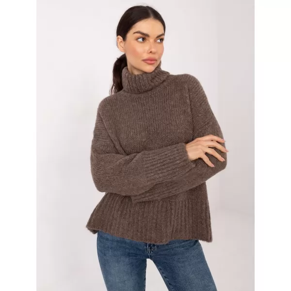  Dámský svetr FACTORY PRICE CH-SW-72989.68 DARK BEIGE 