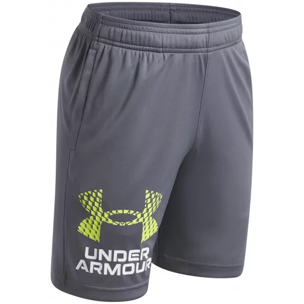  Chlapecké kraťasy UNDER ARMOUR TECH LOGO SHORTS 1383333-027 ŠEDÁ 