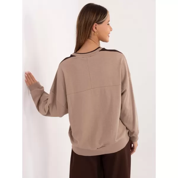  Dámská mikina RELEVANCE RV-BL-A940.60 DARK BEIGE 
