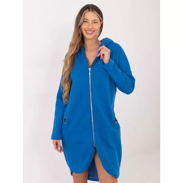  Dámská mikina RUE PARIS RV-BL-4858-1.99P DARK BLUE 