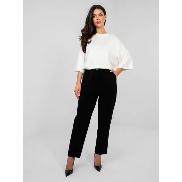  Dámské kalhoty ITALY MODA MI-SP-2689.47 BLACK 