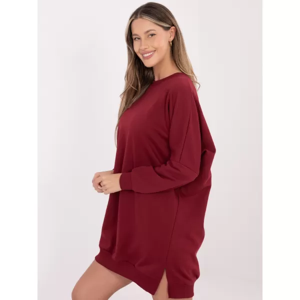  Dámské šaty RELEVANCE RV-SK-6019.67 BURGUNDY 