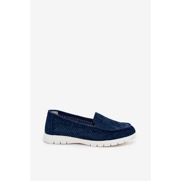  Dámské mokasíny VINCEZA 95360 BLUE 