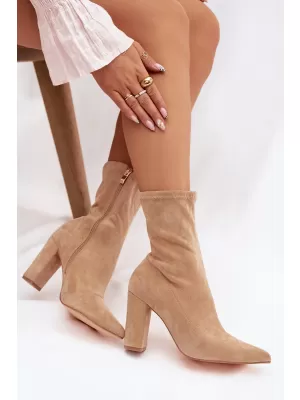 Dámské kotníkové boty BOTO MVP314 BEIGE