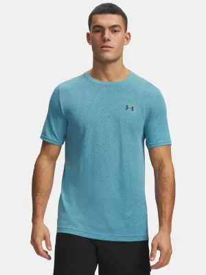 Pánské triko UNDER ARMOUR VANISH SEAMLESS NOVELTY SS 6010603-425 MODRÁ