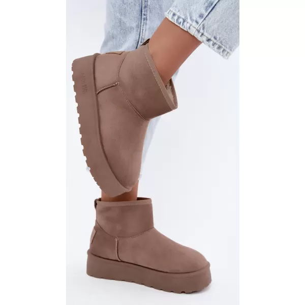  Dámské sněhule BIG STAR SHOES UU274224 BEIGE 
