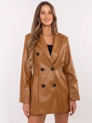 Dámská bunda ITALY MODA DHJ-MA-A8683.37 CAMEL