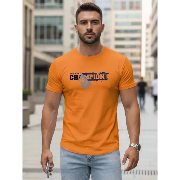  Pásnké triko DSTREET ORANŽOVÁ 