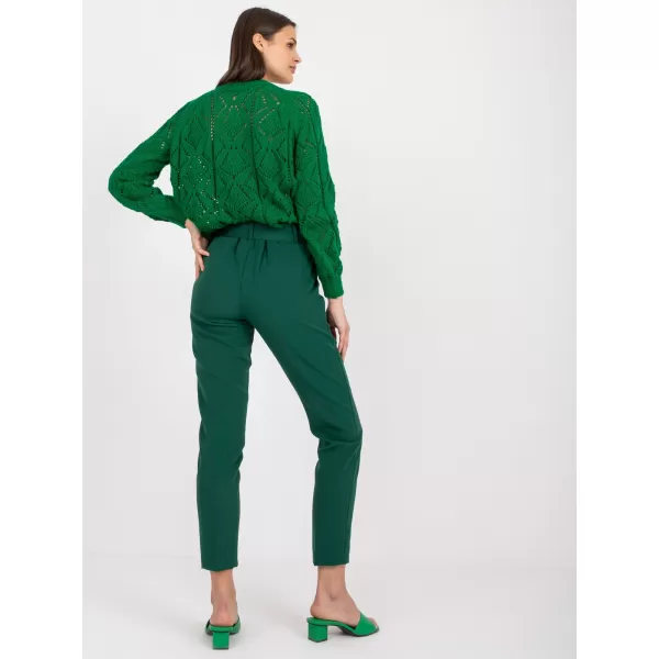  Dámské kalhoty ITALY MODA DHJ-SP-12787.21X DARK GREEN 