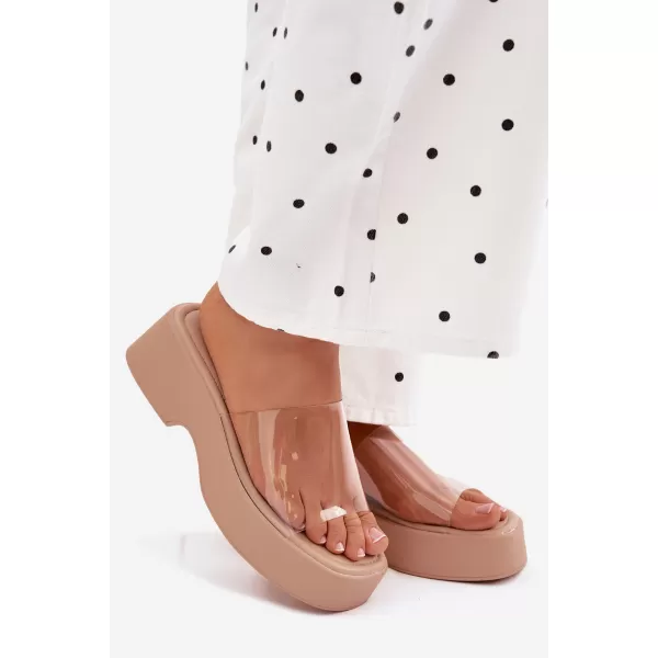  Dámské pantofle BOTO 78-146 BEIGE 