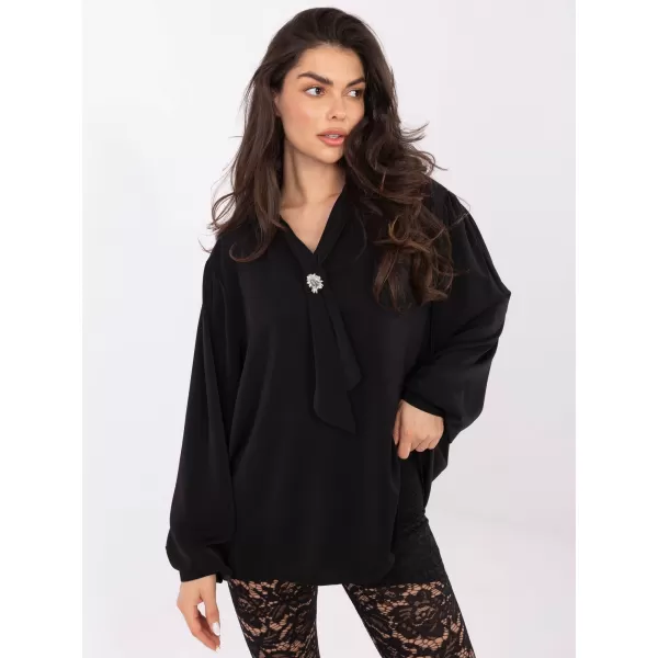  Dámská halenka FACTORY PRICE IT-BZ-28913.17 NOIRE 