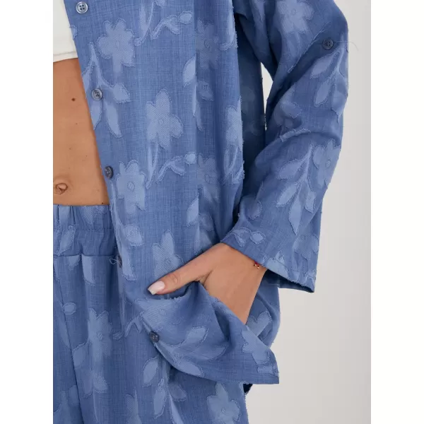  Dámský komplet RUE PARIS IT-KMPL-10127.60 BLUE 