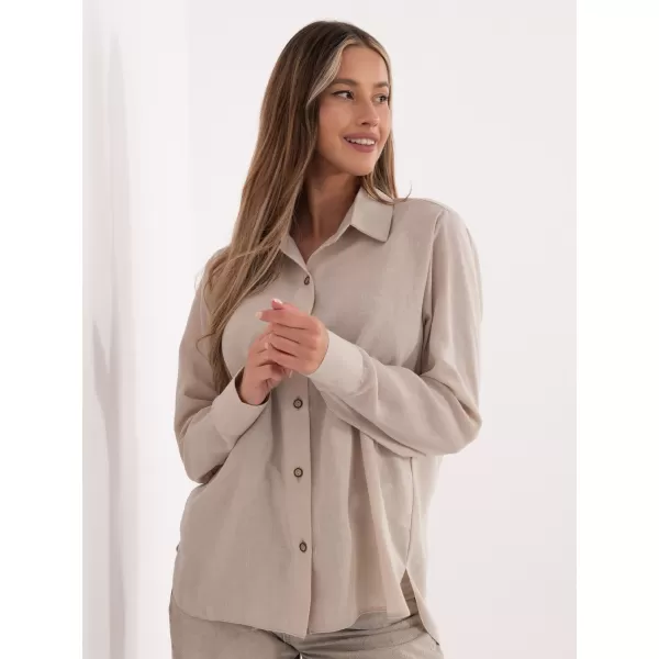  Dámská košile LAKERTA LK-KS-510109.70 BEIGE 