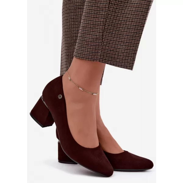  Dámské lodičky VINCEZA 62322 BROWN 