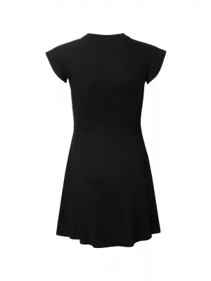 Dívčí šaty URBAN CLASSICS UCK6201-00007 BLACK