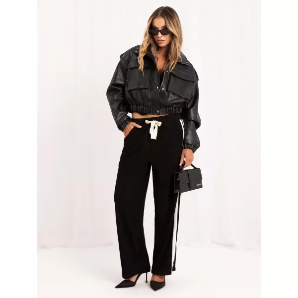  Dámské kalhoty ITALY MODA IR-SP-YV2821.02 BLACK 
