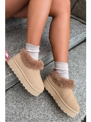 Dámské boty BIG STAR SHOES UU274202 BEIGE
