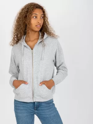 Dámská mikina BASIC FEEL GOOD B-002.68 GRAY