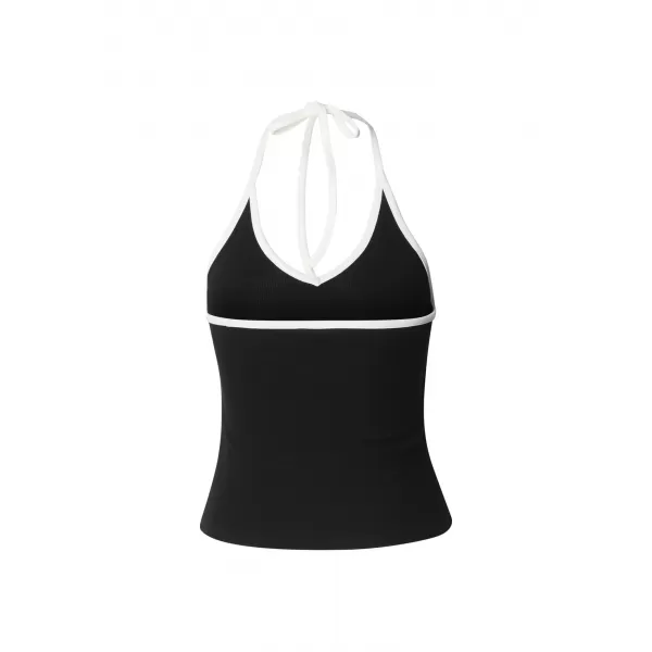  Dámský top URBAN CLASSICS TB8352-00007 BLACK 