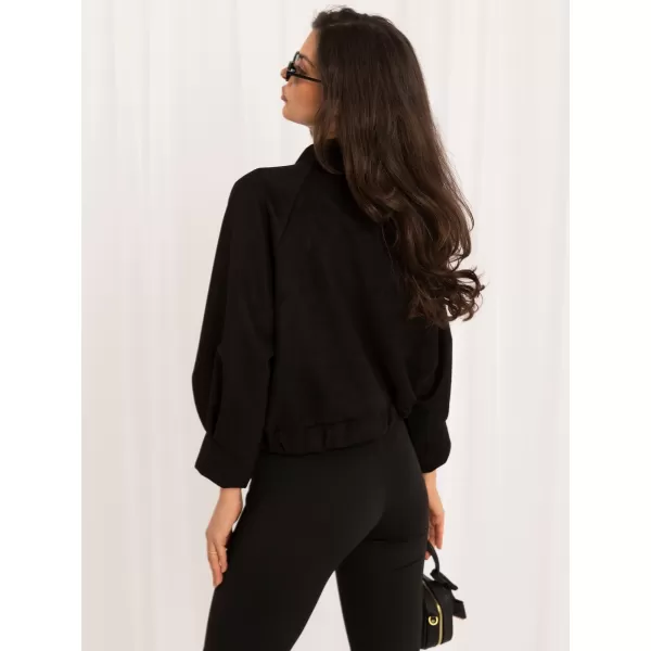  Dámská bunda ITALY MODA MI-KR-3546.65 BLACK 