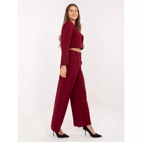  Dámský set RUE PARIS IT-KMPL-FL9019.08P BURGUNDY 