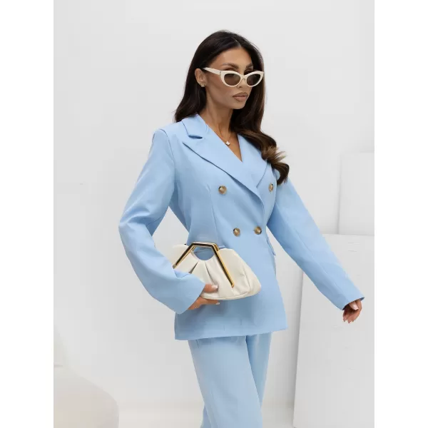  Dámský komplet ITALY MODA MI-KMPL-A54256.16P LIGHT BLUE 
