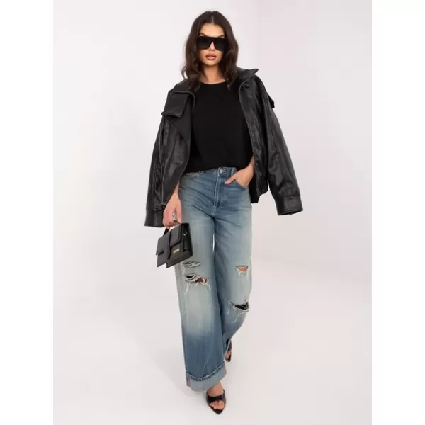  Dámské tričko RUE PARIS RV-BZ-A1230.12 BLACK 