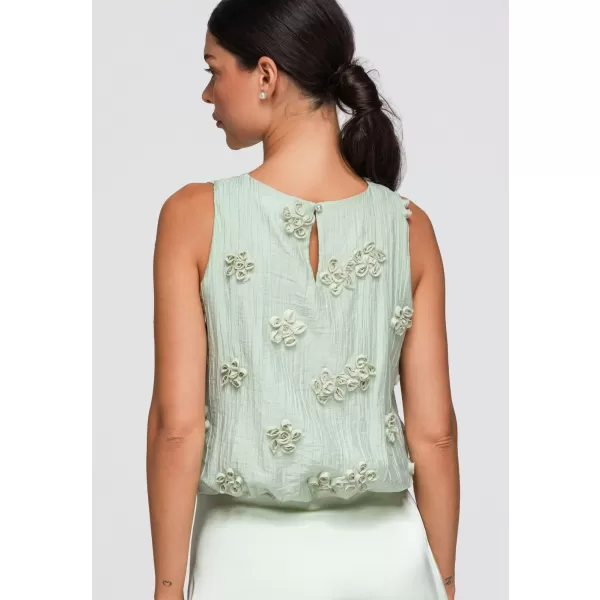  Dámská blůza OMBRE OW-TS-E0063 GREEN 