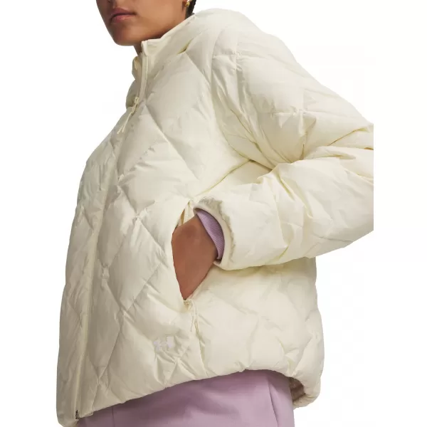  Dámská bunda UNDER ARMOUR LEGEND DOWN JACKET 6008818-513 BÍLÁ 