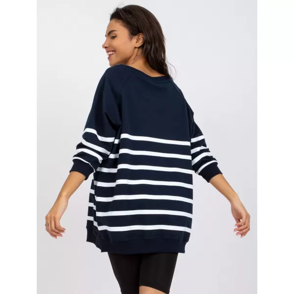  Dámská halenka RUE PARIS RV-BZ-7556.68 NAVY 