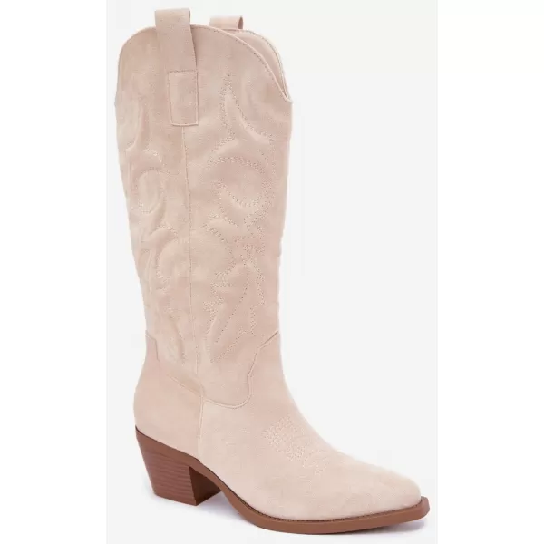 Dámské kozačky BOTO 7689A BEIGE 