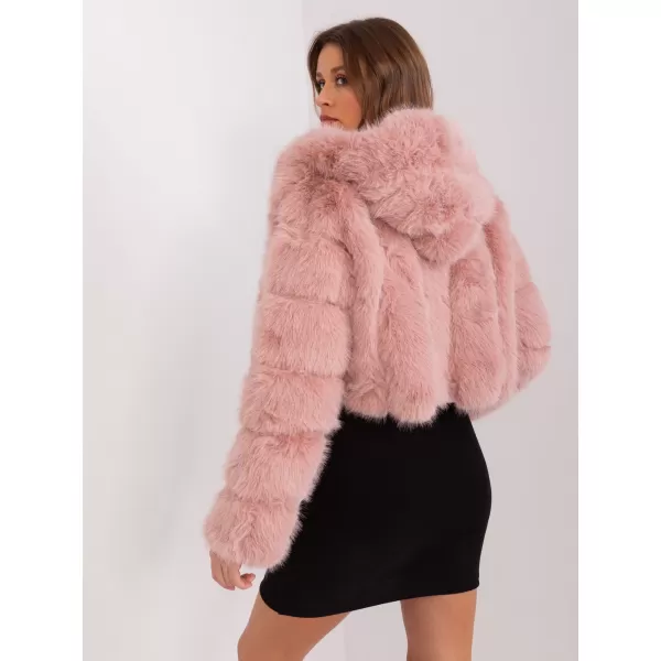  Dámská bunda WOOL FASHION ITALIA AT-KR-2378.96P BRIGHT PINK 